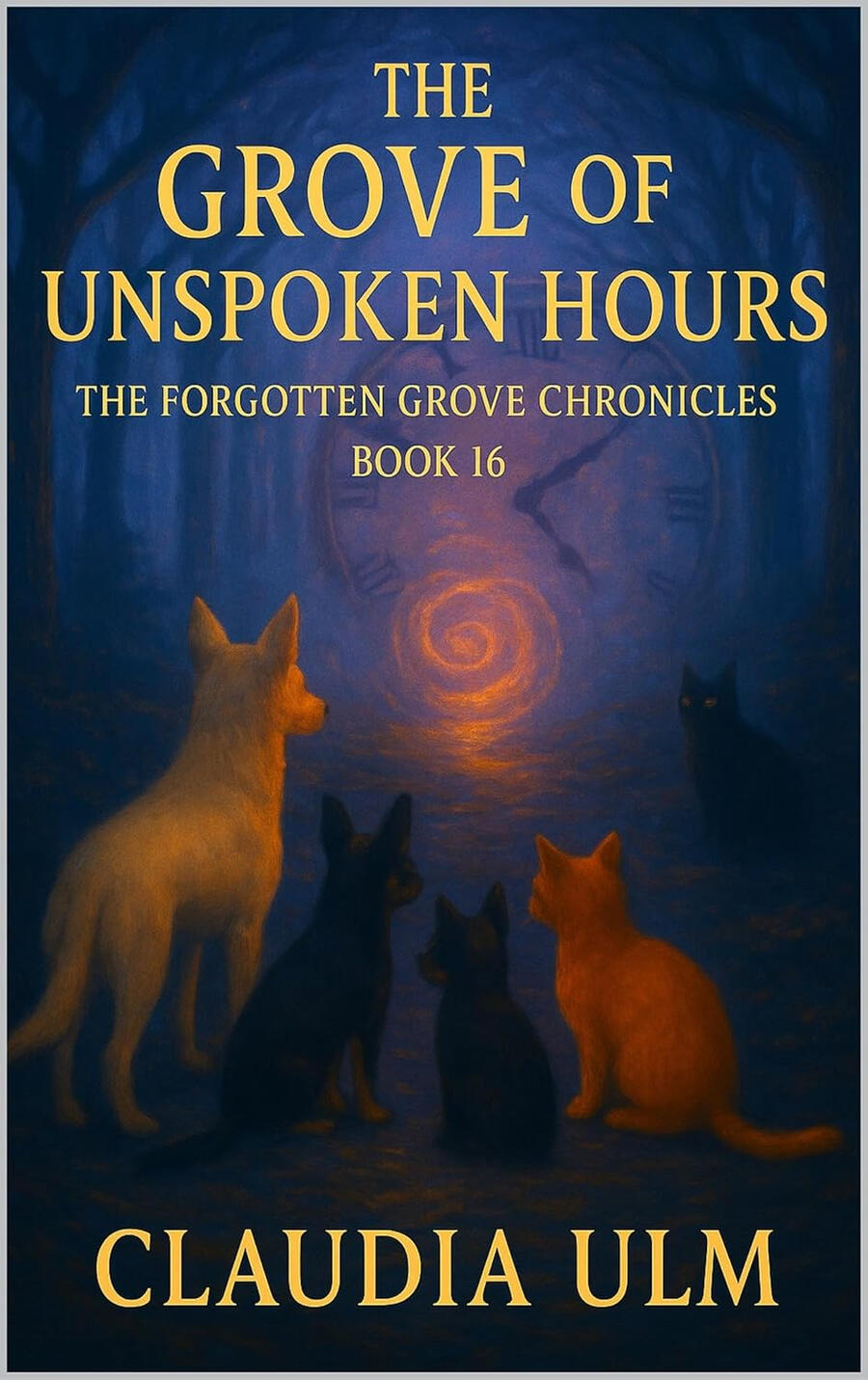 The Grove Of Unspoken Hours Book 16 - The Forgotten Grove Chronicles - "There are hours the clock never touched — but the Grove did." The Grove tightens its spiral around the hours no one speaks of.