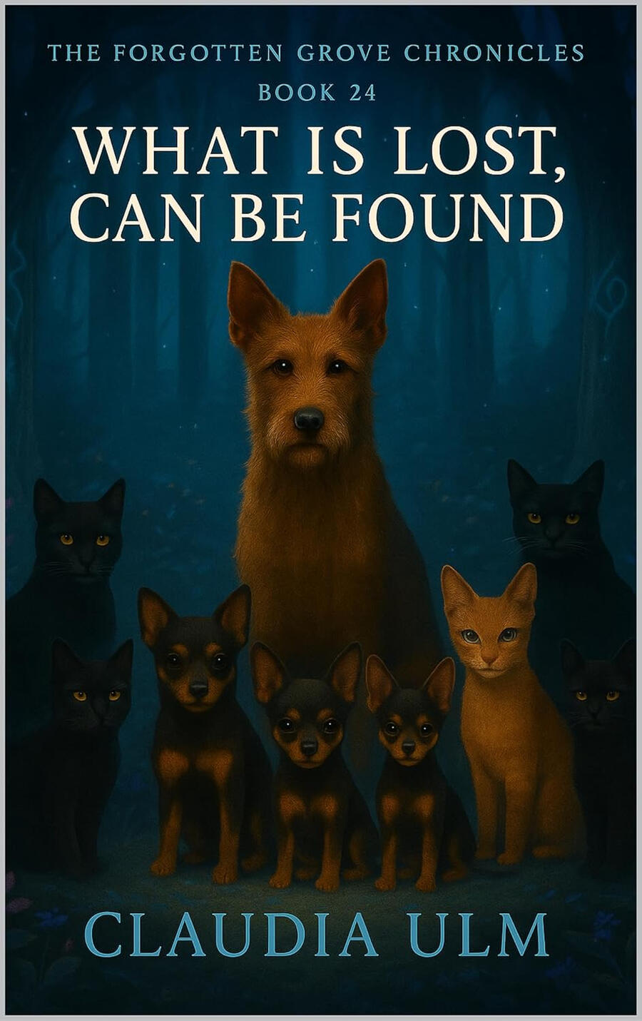 Book 24 - The Forgotten Grove Chronicles - A return to where magic sleeps. Three shadows, and the silence that took them.