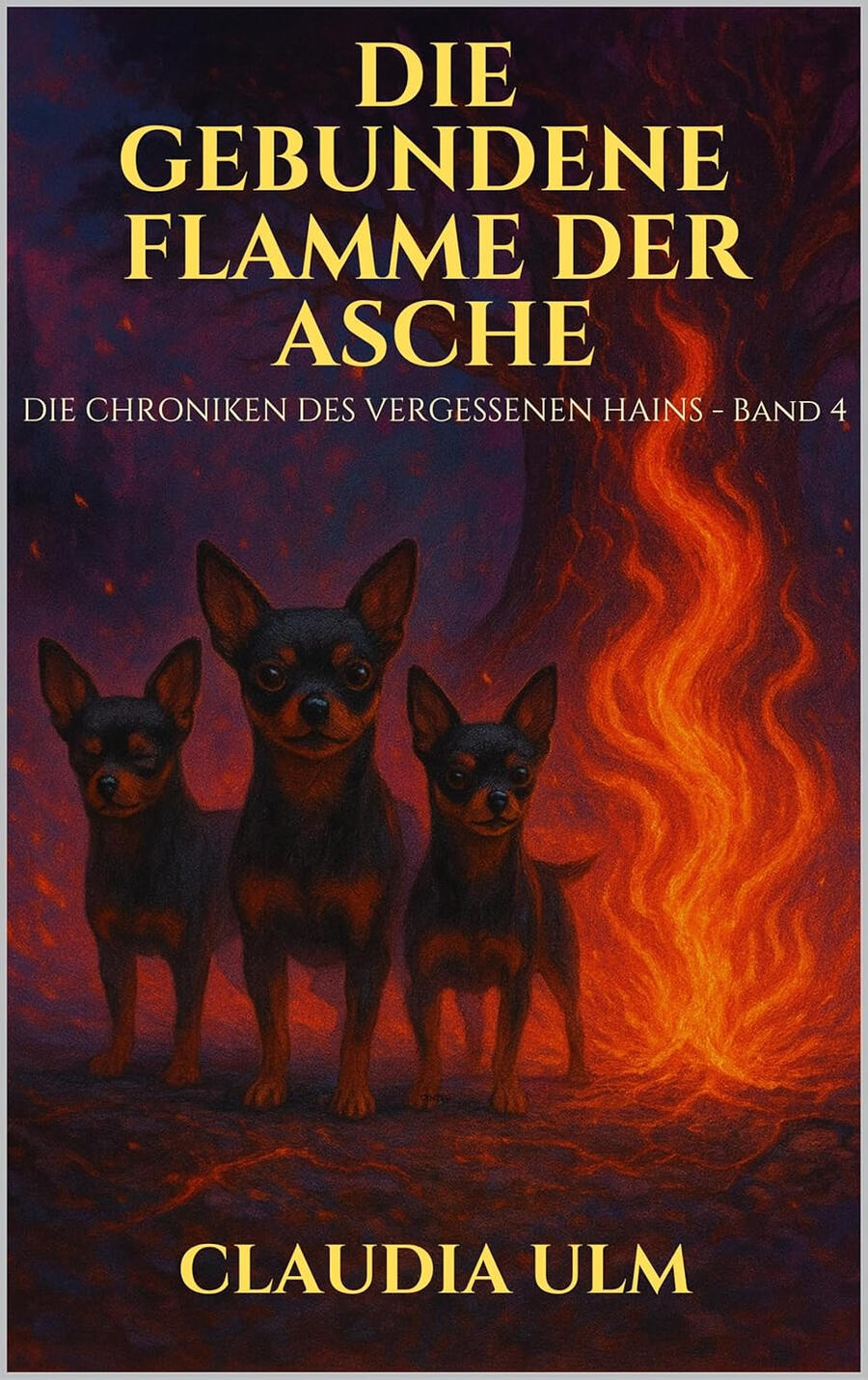 Band 4 - Die Gebundene Flamme Der Asche - Wenn die Erde reißt, brennt die Wahrheit hindurch.