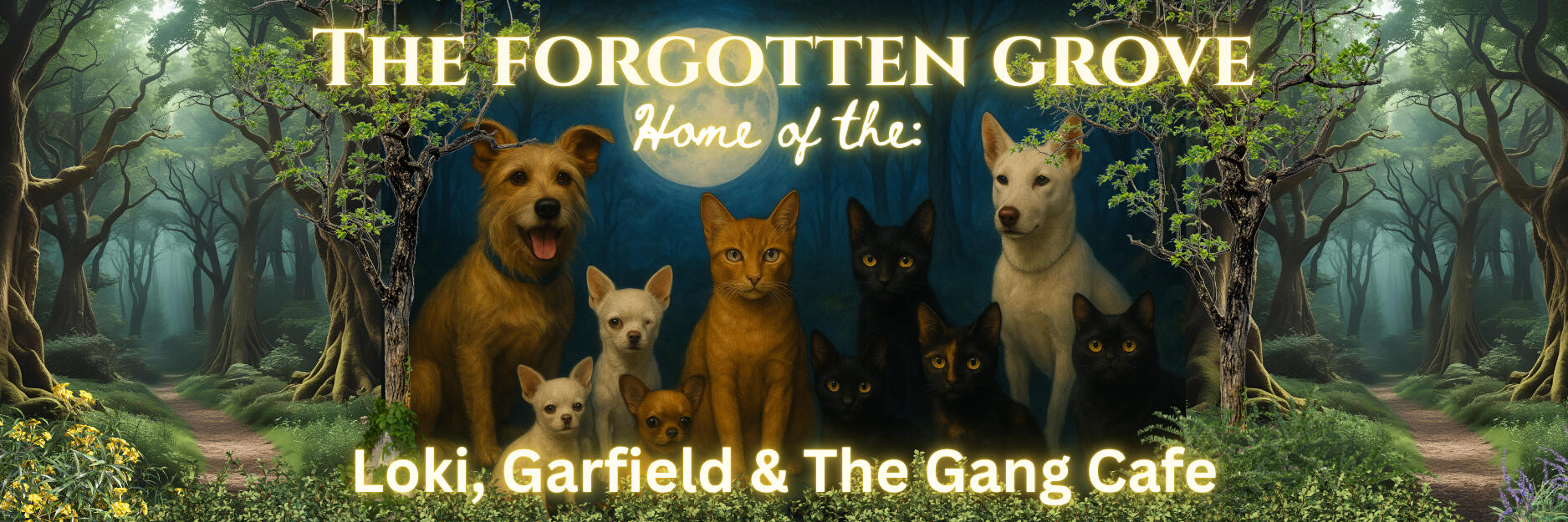 Loki, Garfield & The Gang Cafe The Theme Cafe in Sattahip, Thailand.